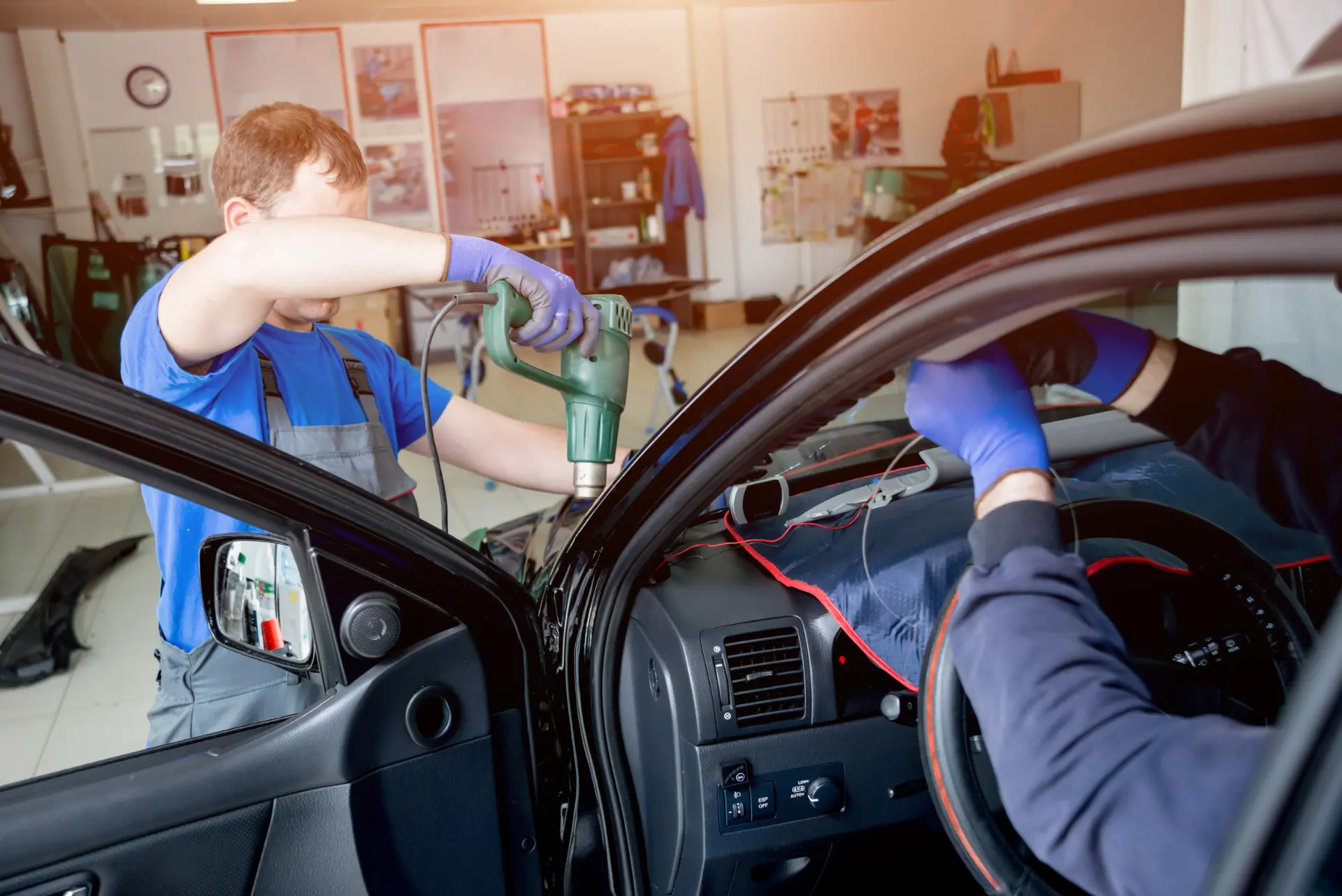 Mobile windscreen service